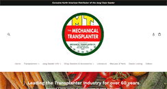 Desktop Screenshot of mechanicaltransplanter.com